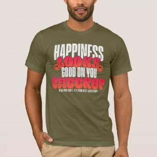 CHEMISE T-SHIRT HOMME HAPPY LOOK CHEER UP