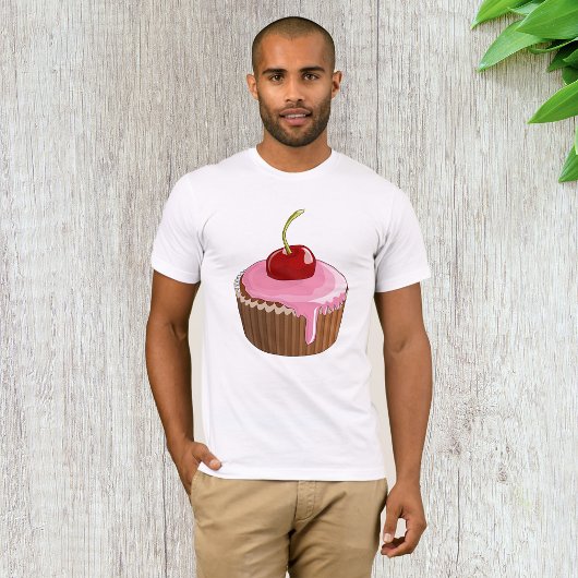 Chemise T-Shirt Hommes Cupcake
