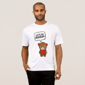CHEMISE T-Shirt LET'S GO BRANDON OURSON EN PELUCHE (Devant entier)