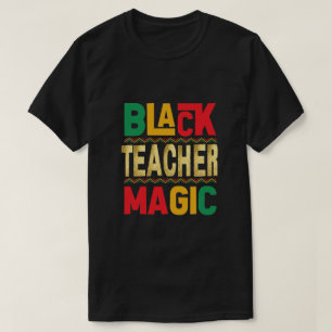 Chemise T-shirt Magie des Enseignants Noirs – Hono