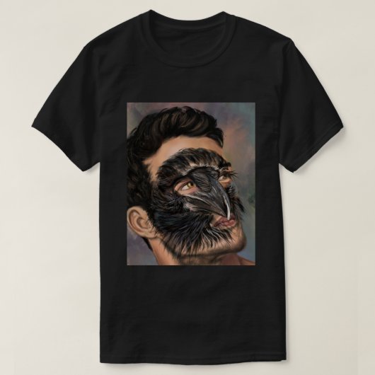 Chemise T-shirt Man Raven (Design devant)