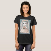 CHEMISE T-SHIRT MARIÉE CHAT (Devant entier)
