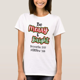 Chemise T-Shirt Merry & Bright