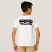 Chemise T-shirt Mighty Mo Kids' Hanes TAGLESS® (Dos entier)