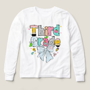 Chemise T-shirt pour enfants de 3e année pour la r