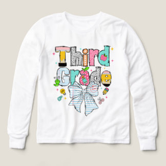 Chemise T-shirt pour enfants de 3e année pour la r