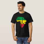 Chemise T-shirt pour homme King Leo (Devant entier)
