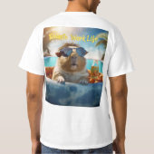 Chemise T-Shirt pour Humour de porc à distance (Dos)