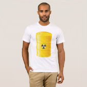 Chemise T-shirt pour les déchets radioactifs (Devant entier)
