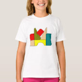 Chemise T-Shirt Pour Les Filles (Devant)