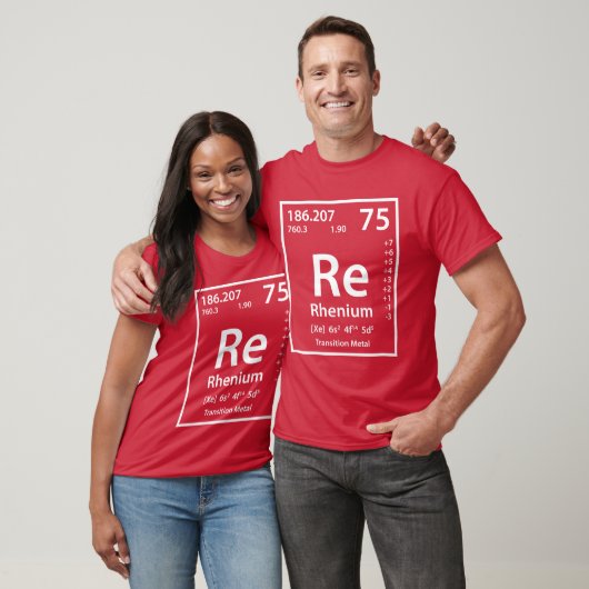 Chemise T-shirt Rhenium Element (blanc) (Unisexe)