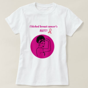 Chemise T-shirt Rose pour Combattre le Cancer du S