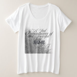 Chemise T-Shirt Salem Citation Historique