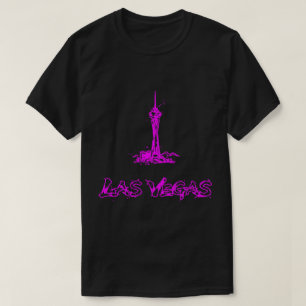 Chemise T-shirt Sketch Stratosphere Las Vegas Rose