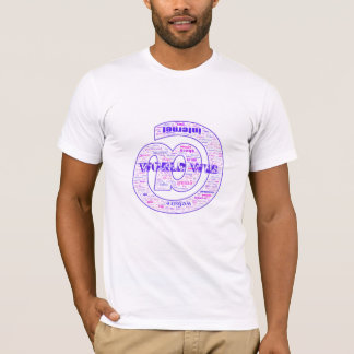 Chemise t-shirt toile mondiale