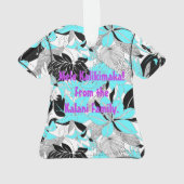 Chemise tropicale de Protea de lis d'Hawaï de (dos)