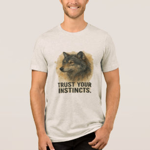 Chemise Tshirt Citation Loup Fiez-Vous à Vos Insti