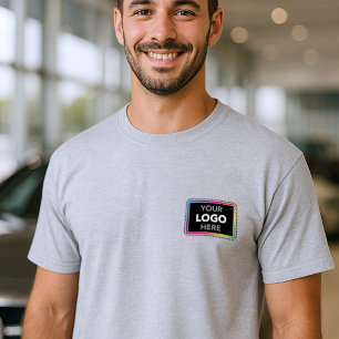 Chemise uniforme d'affaires T-Shirt avec logo pers