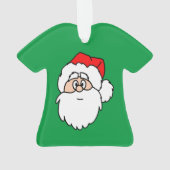 Chemise verte père Noël (dos)