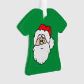 Chemise verte père Noël (devant)