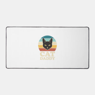Chemise Vintage Cat Daddy Black Cat Retro Sunset D