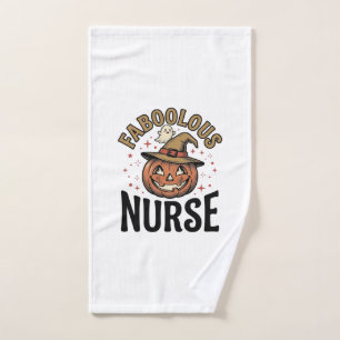 Chemise vintage citrouille d'Halloween d'infirmièr