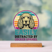 Chemise vintage de chien Cocker Spaniel facilement (Neutre)