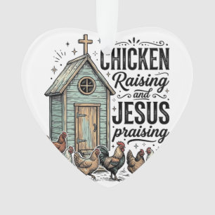 Chemise vintage de ferme élevant des poulets et lo