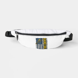 Chemise vintage drapeau américain trombone papa de