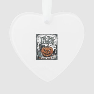 Chemise Vintage Halloween Citrouille Chat C'est La