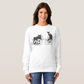 Chemise vintage Halloween, Sweatshirt Halloween, C (Devant entier)