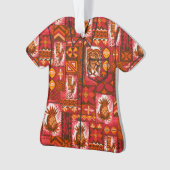 Chemise vintage hawaïenne de Tapa de Pomaika'i (devant)