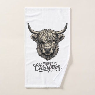 Chemise vintage Joyeux Noël Vache Highland_1