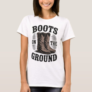 Chemises à l'épreuve – T-Shirt Cowboy Occidental