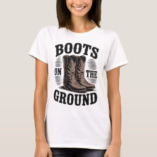 Chemises à l'épreuve – T-Shirt Cowboy Occidental