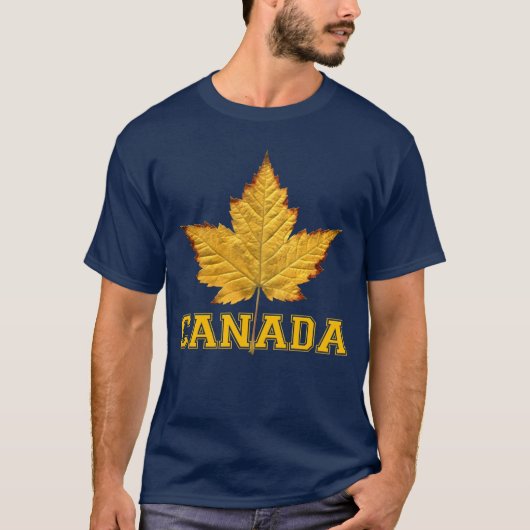 Chemises Canada Varsity Plus Size T-shirts Canada (Devant)