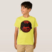 Chemises corbeaux pour enfants Corbeau d'art Sweat (Devant entier)