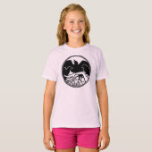 Chemises corbeaux pour enfants Corbeau d'art Sweat (Devant entier)