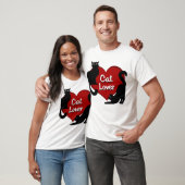 Chemises d'amoureux des chats de T-shirt (Unisexe)
