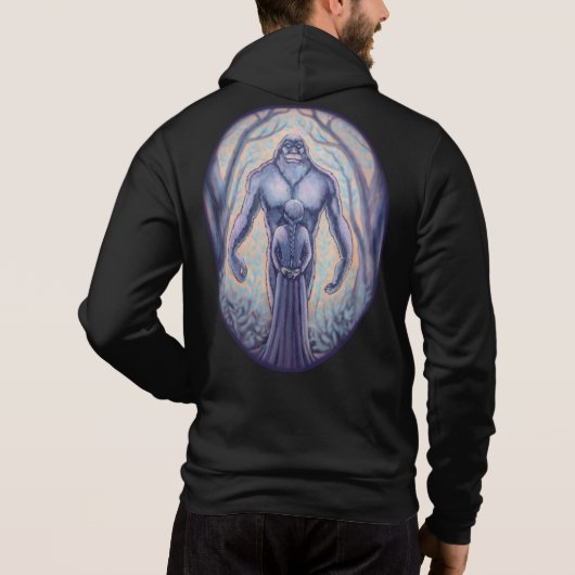 Chemises d'art Sweat - shirts à capuche Sasquatch  (Dos)