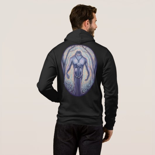 Chemises d'art Sweat - shirts à capuche Sasquatch  (Dos entier)