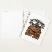 Chemises de gravure vintage citrouilles d'Hallowee (Devant avec enveloppe)