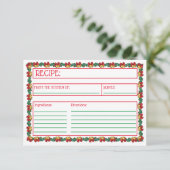 Chemises de Noël & Carte de recette Garland (Debout devant)