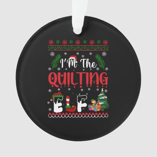 Chemises de Noël ELF en suspension (devant)