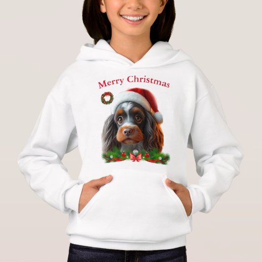 Chemises de Noël pour chiens mignons (Devant)