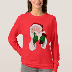 Chemises de Père Noël T-shirts de Noël pour femmes
