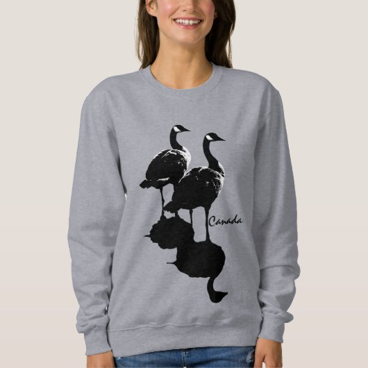 Chemises d'oie Canada pour femmes Sweatshirts du C (Devant)