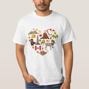 Chemises et vestes d'amour canadiennes