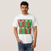 Chemises et vestes d'art Moose Head Pop (Devant entier)