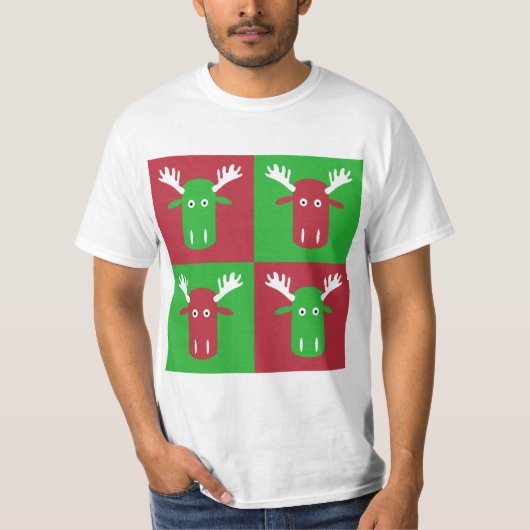 Chemises et vestes d'art Moose Head Pop (Devant)